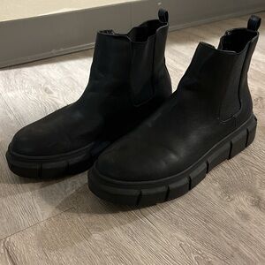 Women’s Black Ankle Boots Size 9